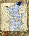 Annapolis, MD - Chesapeake Bay nautical chart Blanket