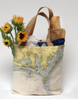 Cape Lookout/Beaufort Chart Tote