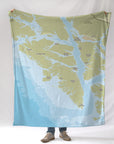 Baranof Island AK Blanket