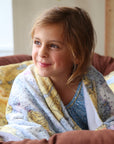 New York State Vintage Map Blanket