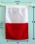Hotel Signal Flag (H) – International Nautical Signal Flag