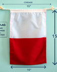 Hotel Signal Flag (H) – International Nautical Signal Flag
