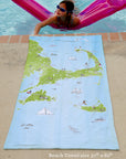 Cape Cod & the Islands Celeste Quick Dry Towel