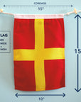 Romeo Signal Flag (R) – International Nautical Signal Flag
