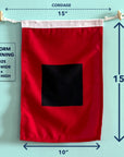 Storm Warning Flag – Nautical Signal Flag