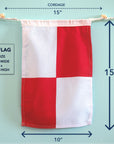 Uniform Signal Flag (U) – International Nautical Signal Flag