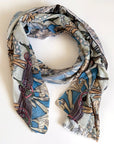 Alphonse Mucha Scarf - Decoriative Motif - Maritime Tribes USA