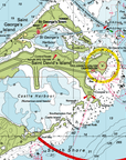 Bermuda Nautical Chart Quick Dry Towel - My Signal FlagsTowel