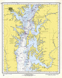 Annapolis, Chesapeake Bay - Chesapeake Bay - Entire Bay nautical chart compilation Scroll
