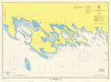 Les Cheneaux Nautical Chart Scroll Scroll