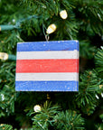 "C" Flag Vintage Ornament - mysignalflags