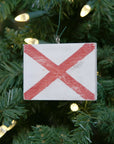 "V" Flag Vintage Ornament - mysignalflags