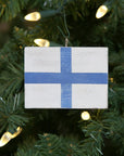 "X" Flag Vintage Ornament - mysignalflags