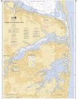 Navesink and Shrewsbury Rivers NJ Nautical Chart Scroll