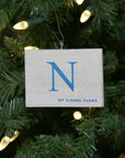 "N" Flag Vintage Ornament - mysignalflags