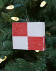 "U" Flag Vintage Ornament - mysignalflags