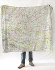 Memphis Vintage Topo Blanket