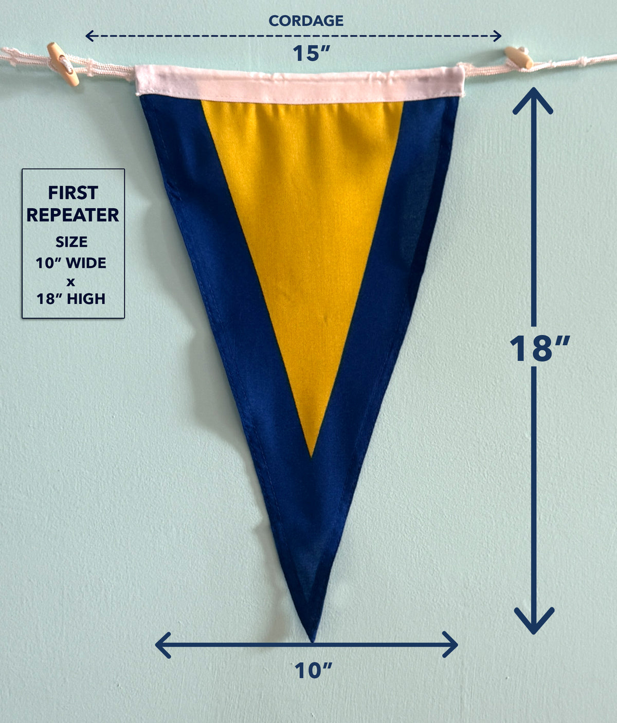 First Repeater Flag – Nautical Signal Flag