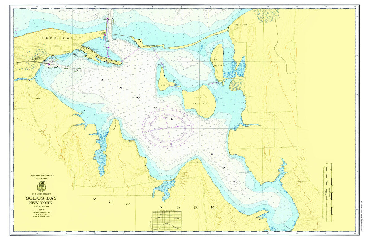 Sodus Bay Single Placemat