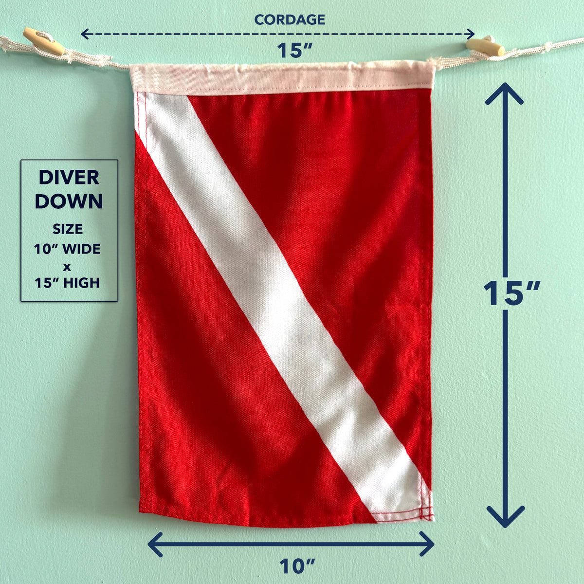 Diver Down Flag – Nautical Signal Flag