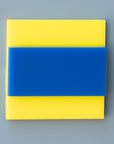Nautical Alphabet Tile for the Car – Letter D "Delta"