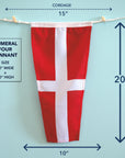 4 Nautical Signal Flag Pennant