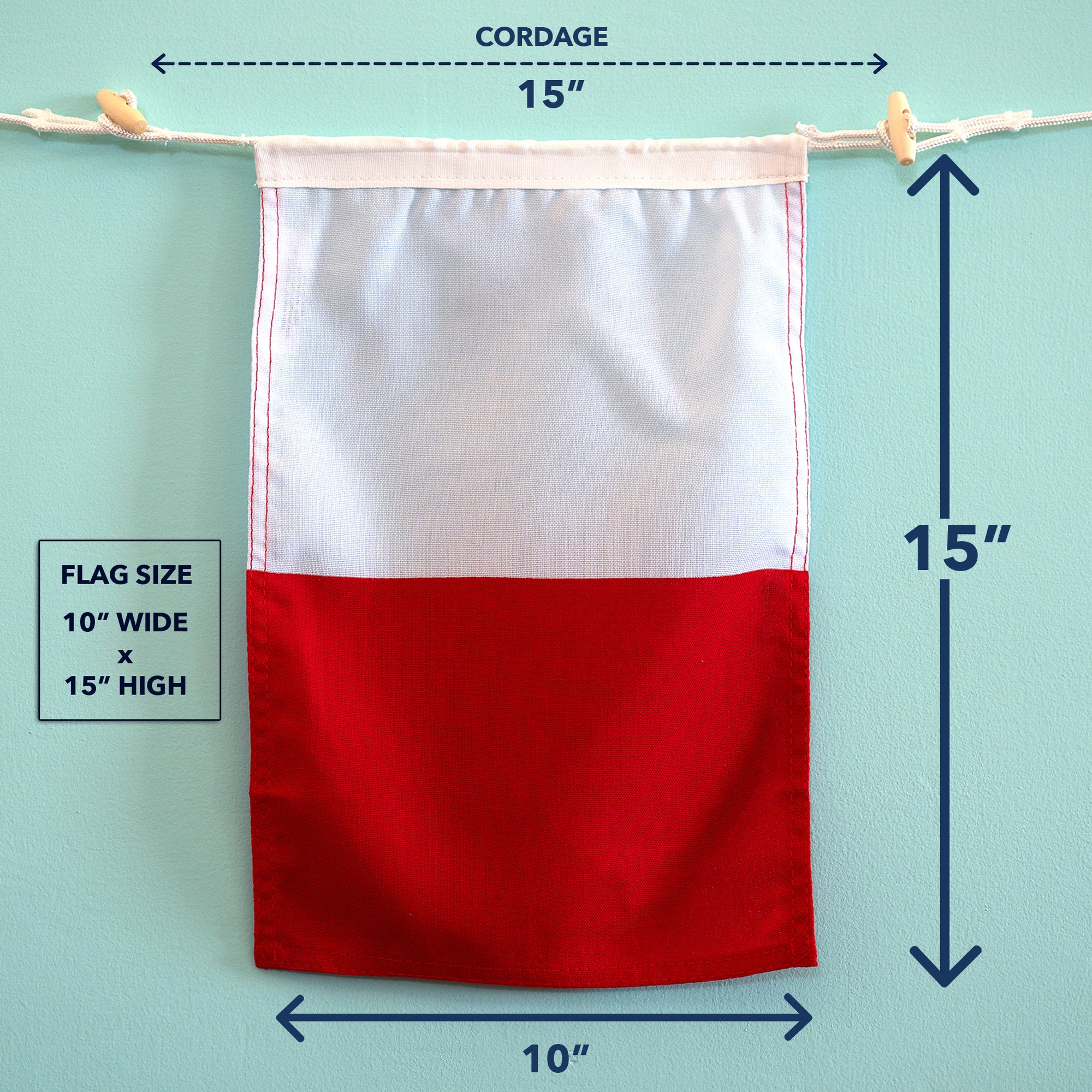 Hotel Signal Flag (H) – International Nautical Signal Flag