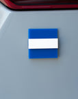 Nautical Alphabet Tile for the Car – Letter J "Juliette"