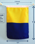 Kilo Signal Flag (K) – International Nautical Signal Flag