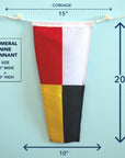 9 Nautical Signal Flag Pennant