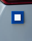 Nautical Alphabet Tile for the Car – Letter P "Papa"