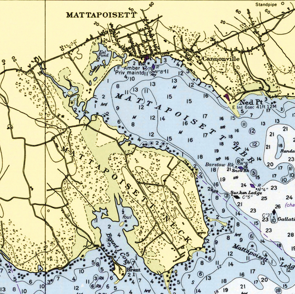 Buzzards Bay with Cuttyhunk, MA Nautical Chart Blanket My Signal Flags