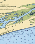 Charleston, SC Chart Blanket
