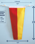 7 Nautical Signal Flag Pennant