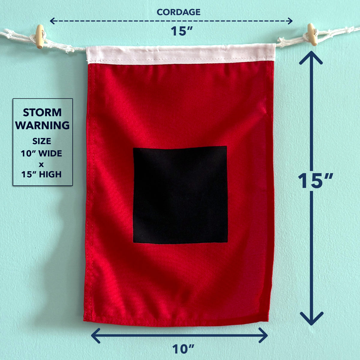 Storm Warning Flag – Nautical Signal Flag