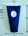 2 Nautical Signal Flag Pennant