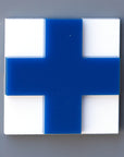 Nautical Alphabet Tile for the Car – Letter X "X-Ray"