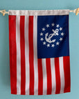 U.S. Yacht Ensign Flag - 10" x 15"