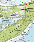 Imray's Bermuda Nautical Chart Scroll - My Signal Flags