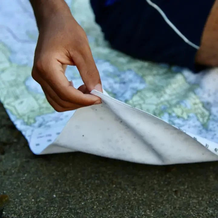 Old Lyme to Niantic Vintage Topo Map Quick Dry Towel - My Signal FlagsBlanket