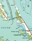 Outerbanks (Currituck to Ocracoke, OBX), NC Quick Dry Towel - My Signal FlagsTowel