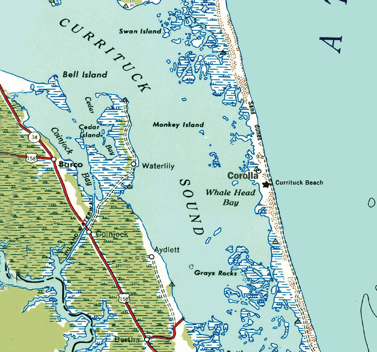 Outerbanks (Currituck to Ocracoke, OBX), NC Quick Dry Towel - My Signal FlagsTowel