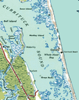Outerbanks (Currituck to Ocracoke, OBX), NC Quick Dry Towel - My Signal FlagsTowel