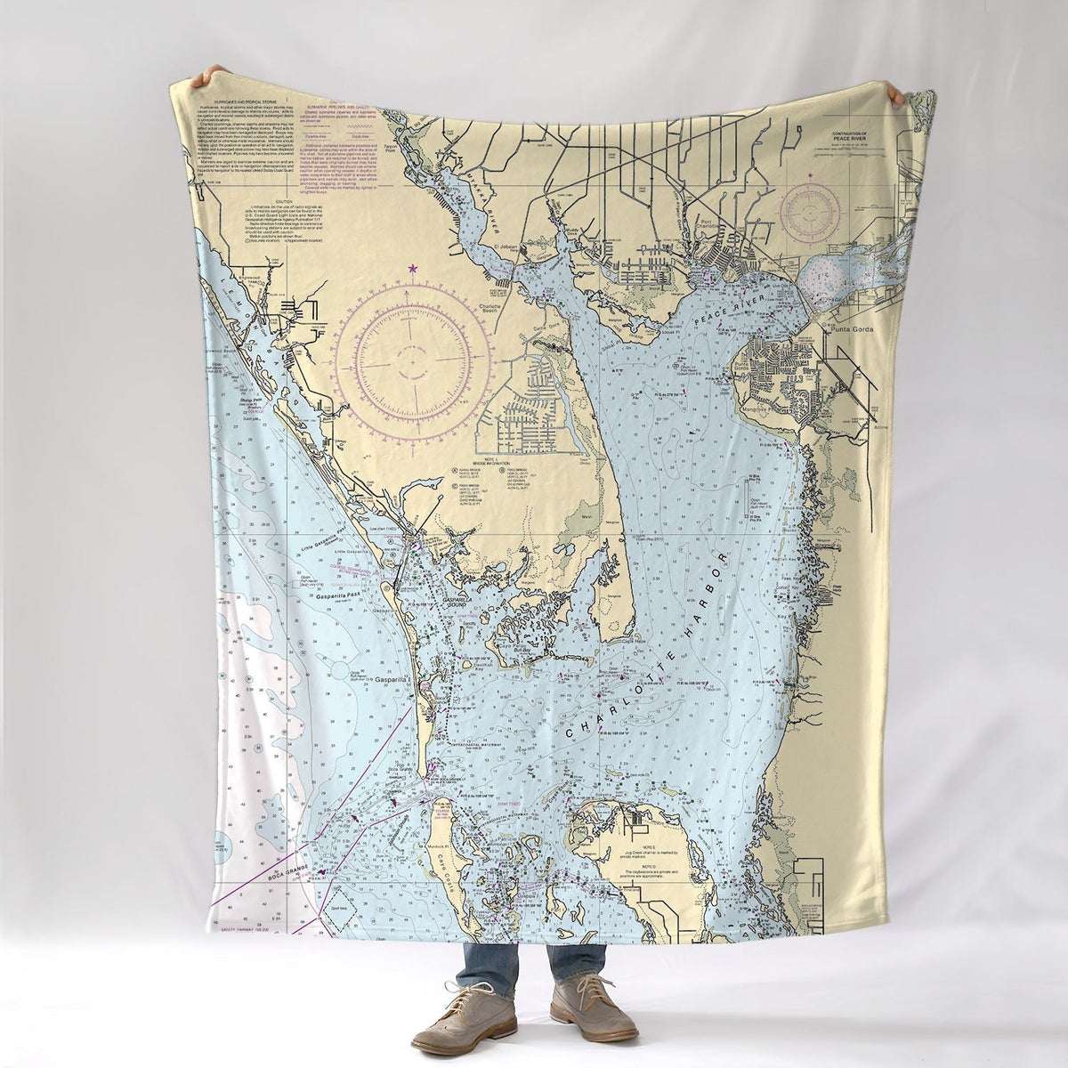 Punta Gorda & Charlotte Harbor Blanket - Maritime Tribes USABlanket