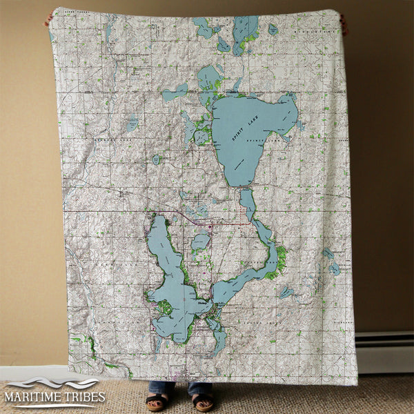 Iowa Great Lakes Blanket