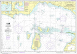 Waugoshance Pt to Seul Choix Pt Nautical Chart Scroll