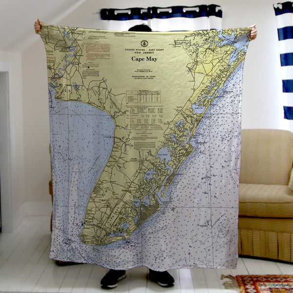 Cape May Chart - USCG Blanket