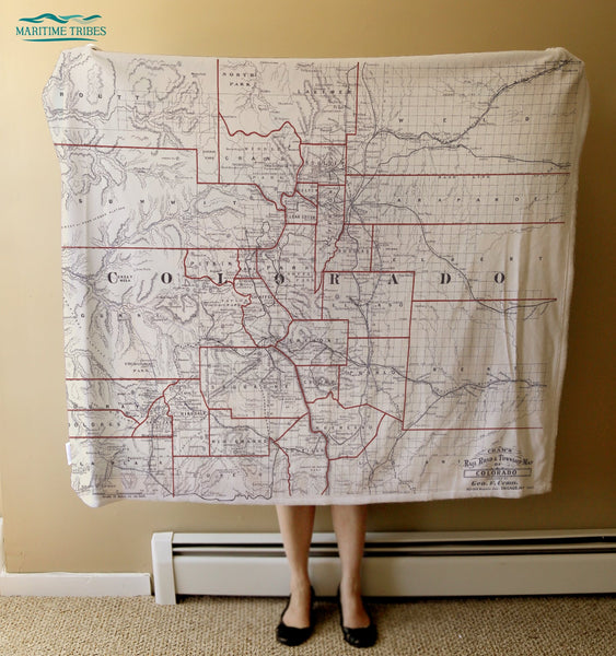 Colorado State Antique Blanket