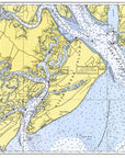 Hilton Head Chart Placemats, set of 4