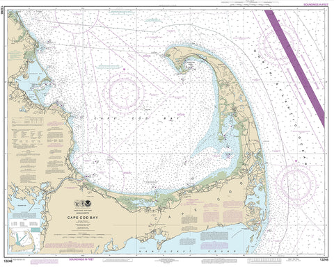 Cape Cod Bay 2013 Chart 13246 Scroll